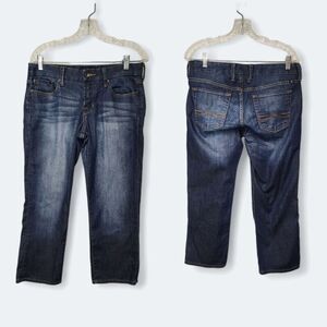 Lucky Brand Jeans Womens Size 6/28 Sweet Jean Crop Flap Mid Rise Denim